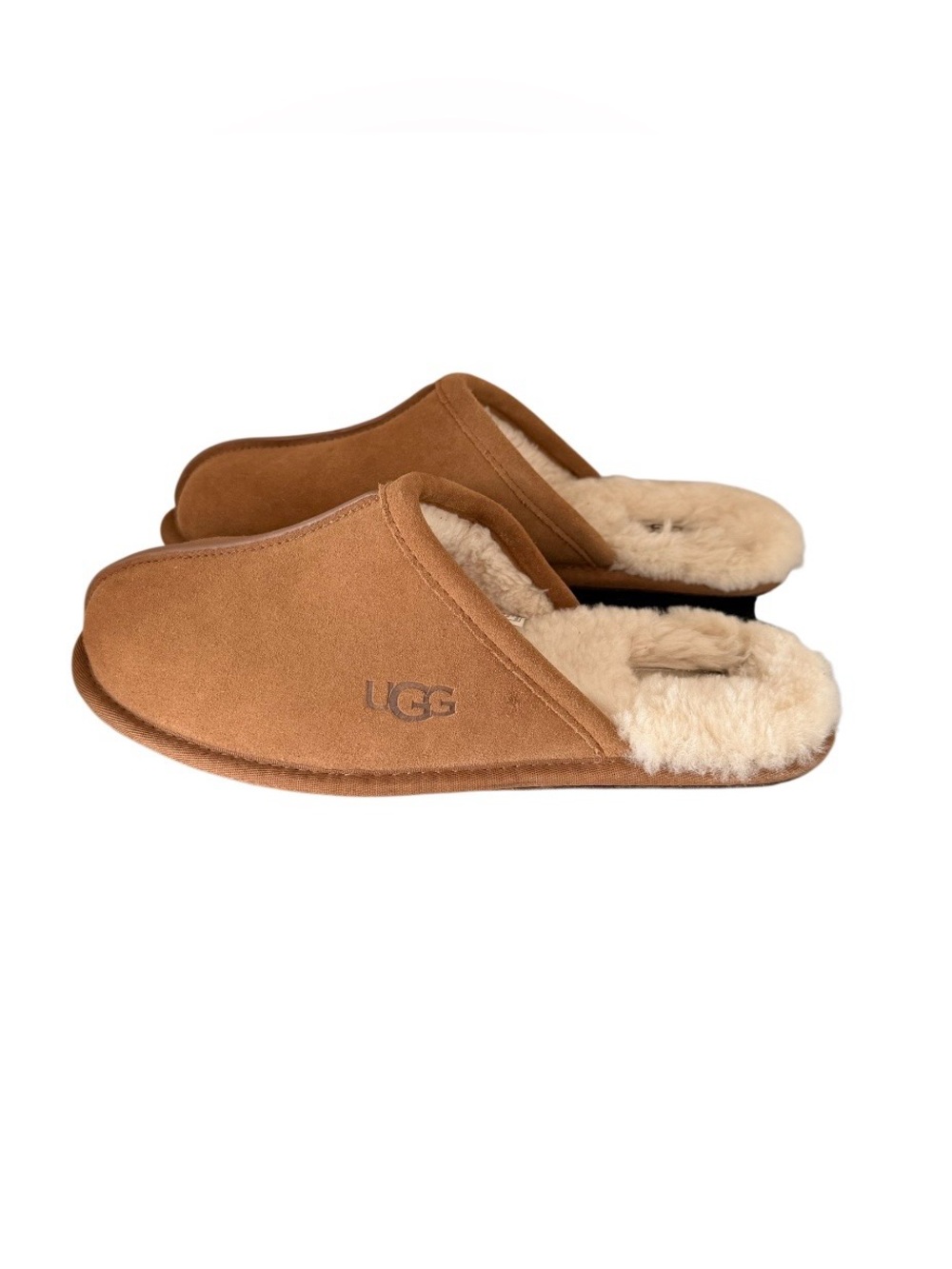 UGG Men's Scuff Slipper Chestnut Suede Size 11